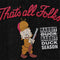 Looney Tunes Elmer Fudd Thats All Folks Wii Remote Controller Skin